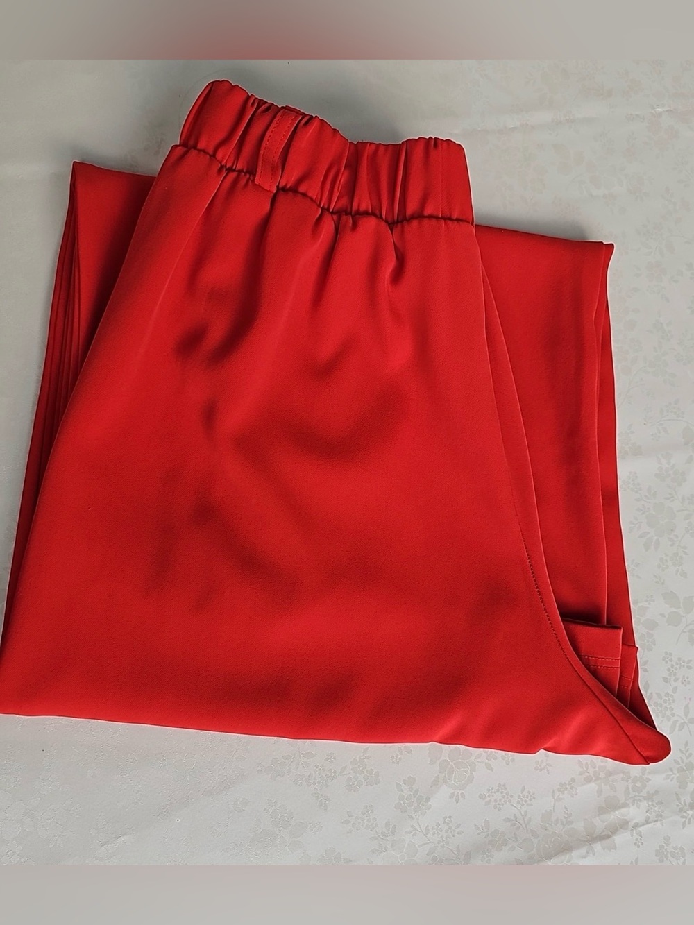 MelloDay Coral Wide Leg Pants Size M - Picture 13 of 13